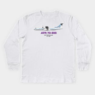 Avions de Transport Régional 72-500 - Air Botswana Kids Long Sleeve T-Shirt